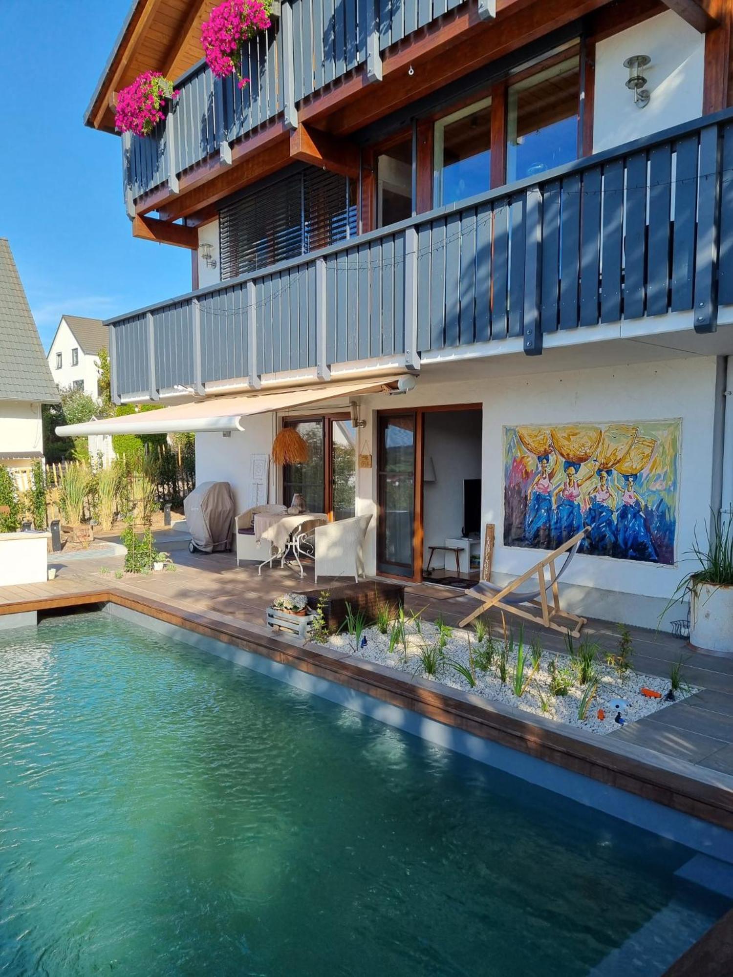 Studio 22, Terrasse,Pool,Sauna,Ofen Neuffen Exterior photo
